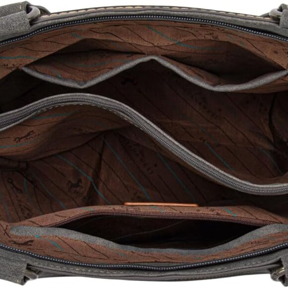 Boho Cowgirl Fringe Handbag Set - Perfect Vegan Leather Gift for Style Lovers - Picture 5 of 6